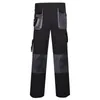 Salopette à bretelles Hommes Travail Combinaison Réparateur Sangle Combinaison Travailleur Durable Pantalon Cargo Uniformes De Travail Plus La Taille Barboteuses Vêtements v95n #