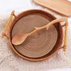 Spoons Long Handle Japanese Style Tableware Flatware Mixing Kitchen Utensil Stirring Spoon Soup Wooden