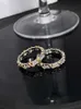 Originele 1to1 merklogo hoge kwaliteit damesringen Tiffancy verkoperd echt goud 18k open ring met volledige diamant hooggepolijste originele merksieraden