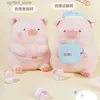 Animaux en peluche en peluche Lulu Pig Pig 30cm Press Doll Test Sleepers and Dessertmakers Cute Animal Bed Decorations Girls Birthday Christmas Present240327