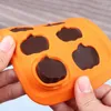 Baking Moulds Halloween Chocolate Mold Pumpkin Shape Mould DIY Silicone Gummy Candy Pudding Cake Decoration Tool