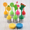 Tools Fruit Filter Shape Novelty Spice Coffee Tea Bag Silicone /Stainless Steel Kitchen Accessories 4.23