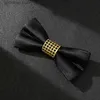 Boogbladen heren mode bowtie accessoires dames zijden boog stropdas sjaal gespog