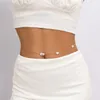 Chaînes de ventre Boho Mtilayer Chaîne Femmes Simple Y Cristal Perles Corps Bikini Plage Taille Été Bijoux Cadeau Drop Livraison Otbvy Otsx8