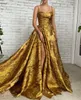 LG elegante sera Dr 2023 sexy alta fessura Sweetheart Dubai donne giallo partito di sera abiti formali w9O2 #