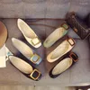 Casual Shoes Lady Elegant Beautiful Wild Flat Women Leather Loafer Boat Shoe Size 34-43