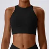 Yoga Outfit Vêtements de sport pour femmes découpés dans le dos Yogo Soutien-gorge anti-nervure Débardeur en cours d'exécution Fitness Sports Gilet d'entraînement Femme Sous-vêtements