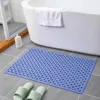 Tapis de bain antidérapant résistant à la moisissure, tapis de douche, pied de baignoire avec trous de drainage, pour baignoire au sol, Spa