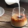 Muggar 300 ml transparent glas mugg sommar kall dricksdessert glass kaffe cocktail juice frukt te cup öl