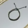 Beaded Strand Lii Ji Real Stone Pyrite Labradorite Friendship Bracelet 15-22Cm Drop Delivery Jewelry Bracelets Otvag