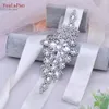 Youlapan S01 Bridal Bridal Sier Hinnestes Beltes For Women Dr Wedding Acturations Bridal Ribbi Bride Wedding Bride S 72CZ #