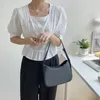 Shoulder Bags 2024 Bag Women's Single Frosted Fashion Simple Underarm Trend Everything Hand Small Square