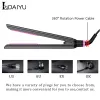 Prostownicy Lindaiyu Flat Iron Hair prostener 465F Tytanium Professional Fast Electric Curls Stylowanie 110240V Curling Irons