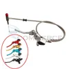 Hydraulic Clutch Motorcycle Universal Aluminium 900mm1200mm Steel Brake Cable Master Cylinder For 125250cc Dirt Bike Motocross 240318