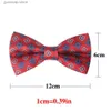 Bow Ties Fashion Paisley Bow Tie For Men Women Classic Floral Bowtie For Party Wedding Bowknot Adult Mens Bowties Cravats Red Tie Y240329