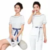 High End Beauty Sal Work Uniform, Korean Style Medical Beauty and Health Center Technician Suit, Beautician Temperament Set 397k#