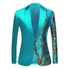 Nuevos trajes para hombre Traje bordado con lentejuelas para hombre Abrigo brillante Bling Glitter Blazer Esmoquin Fiesta de bodas Disfraces de escenario Discoteca Prom Chaqueta DJ