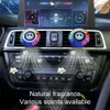 New Rhythm RGB LED Music Car Vent APP Sound Activated Led Lights Control Air Freshener Ambient Light