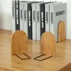 Hooks Creative Handmade Thumb Book Bookends Ends Shelf Stand Holder Office Desktop Organizer Home Bamboo Nature Worker