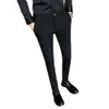 Sprężyna i jesienne małe stóp spodnie garniturowe, 9-punktowe ciężkie długie spodnie, PI shuai małe proste rurka Koreańska wersja Slim Fit Trendy Suit