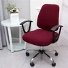 Chair Covers Universal Size Back Cover Stretch Slipcovers Elastic Seat Dining Room Office Funda Orejero Sillon