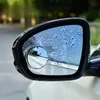 New 2pcs Convex Mounted Auxiliary Rear-view Mirror 360 Degree Rotation Wide-angle Round Frame Blind Spot Rear-view Mirror