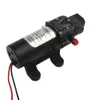 60W Micro Electric Diaphragm Water Pompe DC 12V Interrupteur automatique 5L / min Haut-pression Lavage de voiture Pompe d'eau pulvérisée 0,8 MPa 5L / Min