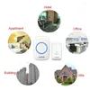 Doorbells A06 Waterproof Ultra-remote Control Elderly Smart LED Light Calling Bell DC Home Wireless Door Digital Music Doorbell