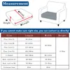 Chair Covers Waterproof Fabric Sofa Cover Jacquard Solid Cushion Seat Case Stretch L-Shaped Living Room Furniture Protector