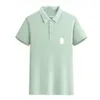 Das neueste fabrikspezifische POLO-Shirt für 2024, das neueste einfarbige Poloshirt, Loose und Slim ppPaulll
