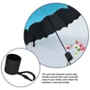 Umbrellas 2 Pcs Umbrella Head Accessories Repair Folding Parts Handle Rest 2pcs (18-19mm Frosted Half-wear) Sturdy For Compact Plastic