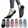 Pilates Sock Women Dot Silice Barre n-slip no-show Yoga Socks H6DM#