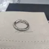 Anneaux torsadés femmes tressés concepteur hommes bijoux de mode pour croix classique cuivre anneau fil Vintage X fiançailles anniversaire cadeau