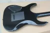 Guitar MH1000 deluxe electric guitar carbon black KSG MH1000 custom guitar free shipping guitar with real abalone bindings on top