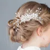 Hair Clips Wedding Comb Ornaments Jewelry Flower Headpiece Bridesmaid Clip Combs For Party