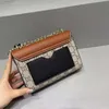 26% KORTING Designer tas 2024 Handtassen Family Moonlight Treasure Box Series Chain Metal Lock Head Klein Vierkant Enkele Schouder Crossbody Batch