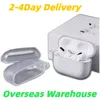 لـ AirPods Pro 2 Pods 3 سماعات أذن Airpod ApoD Bluetooth سماعة سماعة الرأس Solid Silicone Cover Cover Cover Apple Wireless Charging Box Caseproof 2nd Case