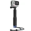 Selfie Monopods Dual Bracket TripoD Holder Selfie Stick Handheld Monopod för Hero11 10 9 8 7 6 5 Xiaoyi Yi 4K SJCAM SJ4000 Sportkamera 24329