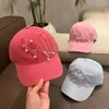 Casquettes de balle Sweet Bowtie Baseball Hat réglable Peaked Femmes Printemps Sun Outdoor 28TF