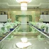 Party Supplies Silver Color Mirror Wedding Carpet Rugs Aisle Runner Indoor Outdoor Festival Film Celebration Decoration