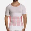 Homens corpo tonificação camiseta corpo shaper postura corretiva camisa emagrecimento cinto barriga abdômen queima de gordura compressão espartilho 240323