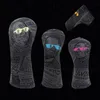 Top-level Golf Club #1 #3 #5 Wood Headcovers Driver Fairway Woods Cover PU Leather Head Covers 240312