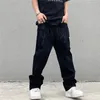 Nowi mężczyźni rozciągnij zniszczony otwór Slim Fit Black Dżinsy Motocyklowe spodnie Rowerowe Chude Hot Drill Street Punk Denim Pencil Pants 10HB#