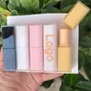 Storage Bottles Empty Lipstick Tube Lip Gloss Container DIY Lipbalm Refill Care Cosmetic Packaging Makeup 12.1MM Lipgloss