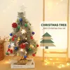 Christmas Decorations Tree Ornaments Green Exquisite And Compact Lifelike Shape Realistic Craftsmanship Easy To Store Decoration