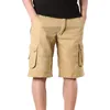 Shorts Cargo pour hommes, pantalons de randonnée multi-poches, confortables et respirants pour hommes en plein air, je m'adapte aux hommes sous le genou