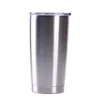 20 온스 스테인레스 스틸 텀블러 더블 월차 컵 진공 절연 커피 컵 DIY 승화 맥주 MUG2060