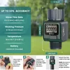 Geevon Digital Water Flow Meter Gauge For Outdoor Garden Hose Watering Irrigation Rv Travel Measuring Water Consumption 240320