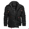 Vestes pour hommes Vêtements pour hommes Épais Manteau chaud Poches Casual P Jaqueta Mascino Mâle Court Chaqueta Hombre Drop Livraison Vêtements Vêtements d'extérieur Dh1Wz