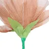 Artificial Flower Giant Fireworks Poppies Wedding Decoration Window Display Backdrop Pography Props Flax Flower Party Supply 240323